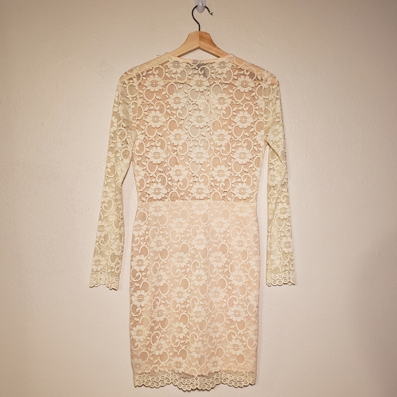 NWT ASOS Lace Mini Dress sz 8 - Picture 6 of 9